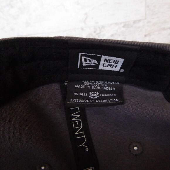 Cleveland Cavaliers Hat Gray NBA New Era 9TWENTY Strap Back Cap Adjustable - Picture 8 of 8